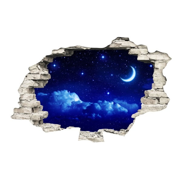 Adesivo Lune romantiche, 60 x 90 cm - Ambiance-image-1