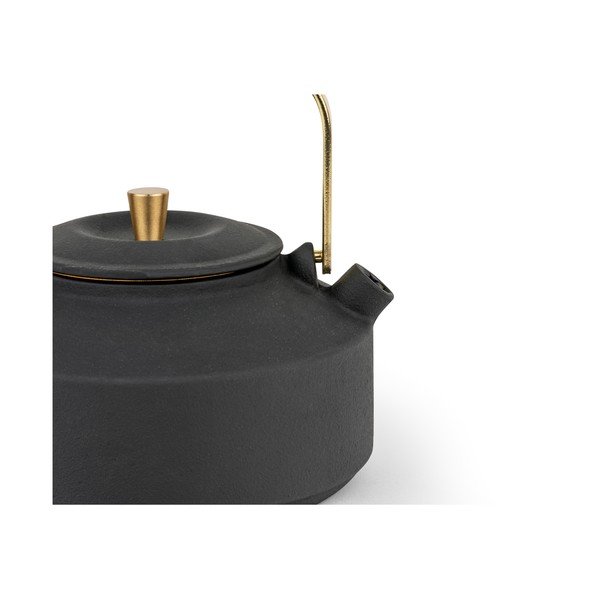 Teiera nera in ghisa con filtro 1 l Shangdong – Bredemeijer-image-4