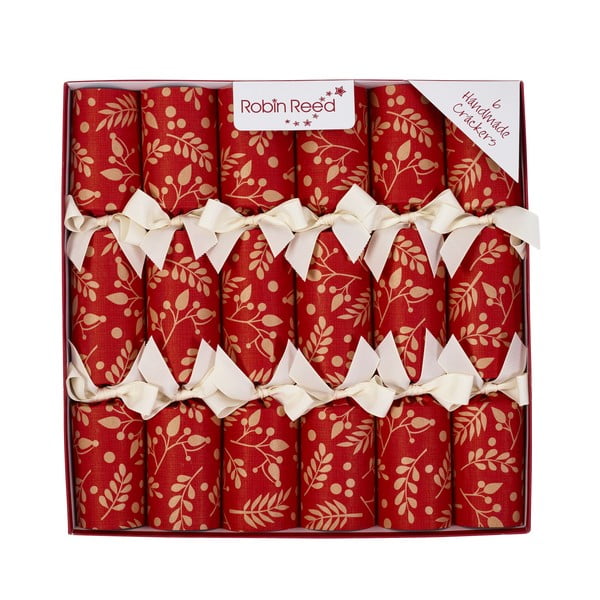 Set di cracker natalizi 6 pz Floral – Robin Reed