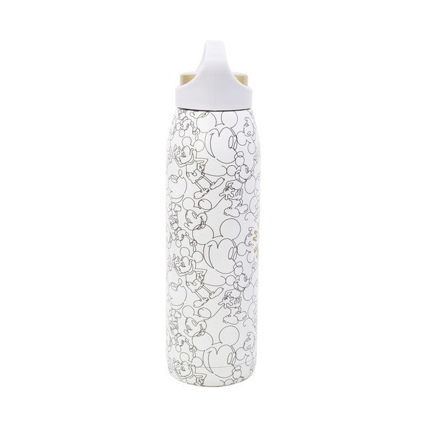 Thermos da bambini bianco in acciaio inox 665 ml Mickey Mouse – STOR-image-1