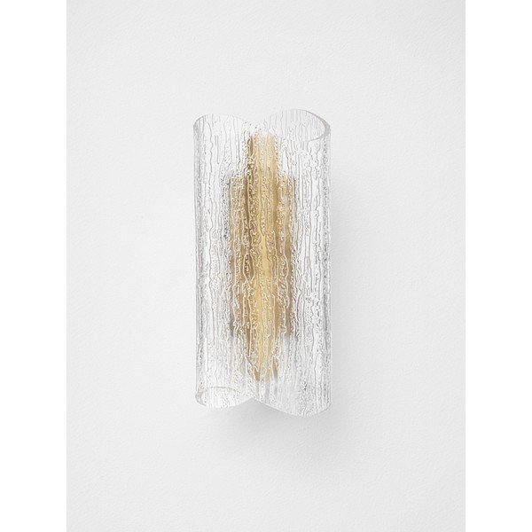 Lampada da parete LED color ottone in acciaio Sarin – Nova Luce-image-3