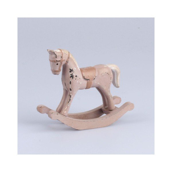 Dřevěný kůň Dakls, délka 11,5 cm