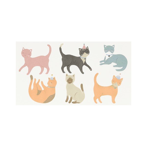 Tatuaggi per bambini Cat - Meri Meri-image-1