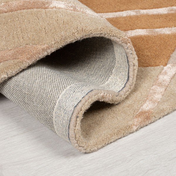 Tappeto in lana beige , 160 x 230 cm Harlow - Flair Rugs-image-1