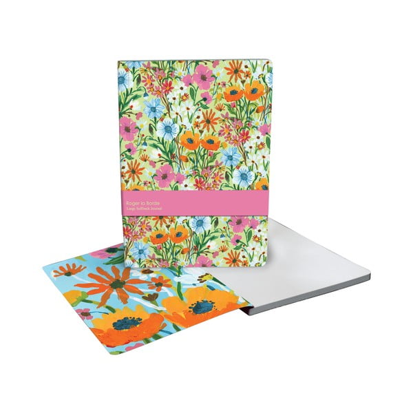 Quaderno 128 pagine formato A4 Flower Field - Roger la Borde-image-1