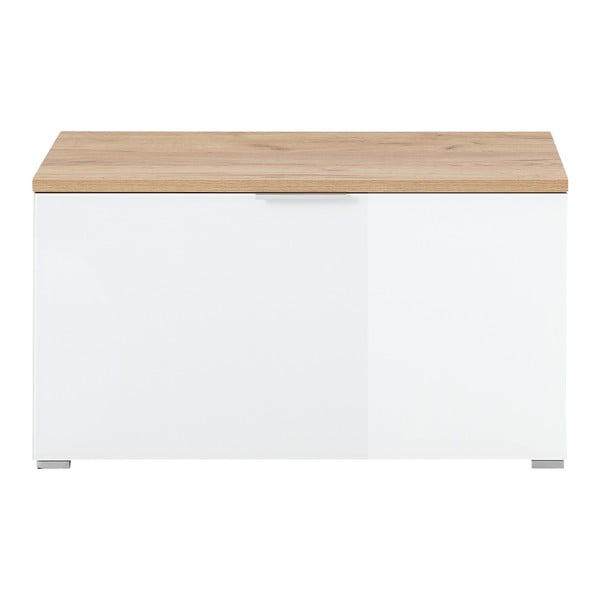 Scarpiera bianca in rovere con panca Telde - Germania-image-2