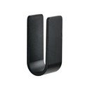 Gancio da parete nero in metallo Ume – Zone