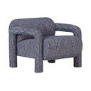 Poltrona blu polveroso Lenny – WOOOD