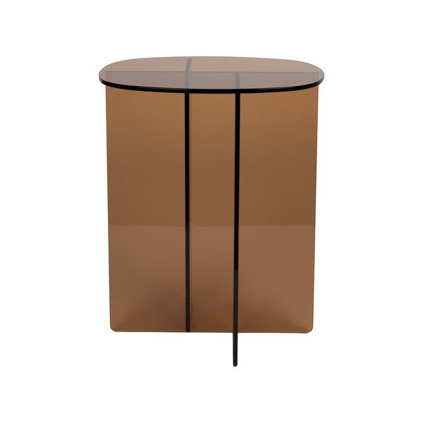 Tavolino in vetro 30x40 cm Linea – Zuiver