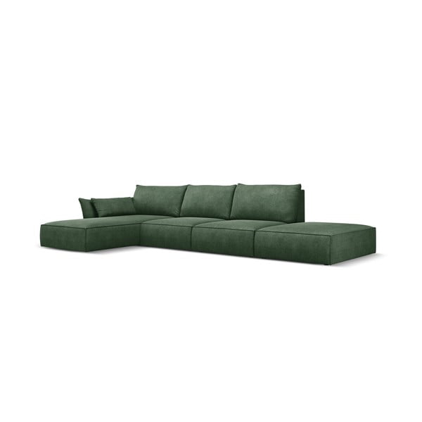 Divano angolare verde scuro (angolo sinistro) Vanda - Mazzini Sofas-image-2
