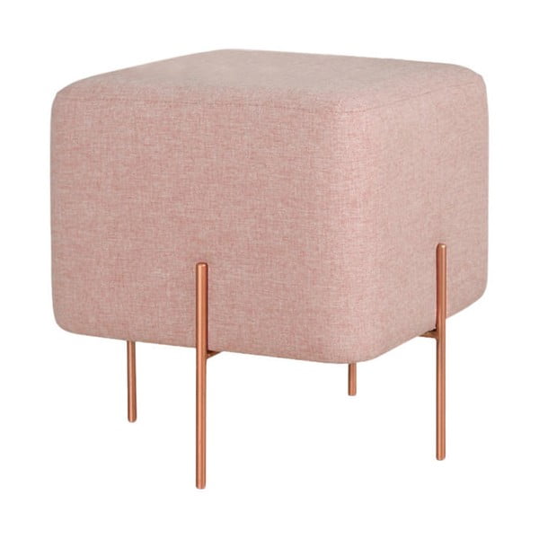 Sgabello rosa chiaro Copper - Artie