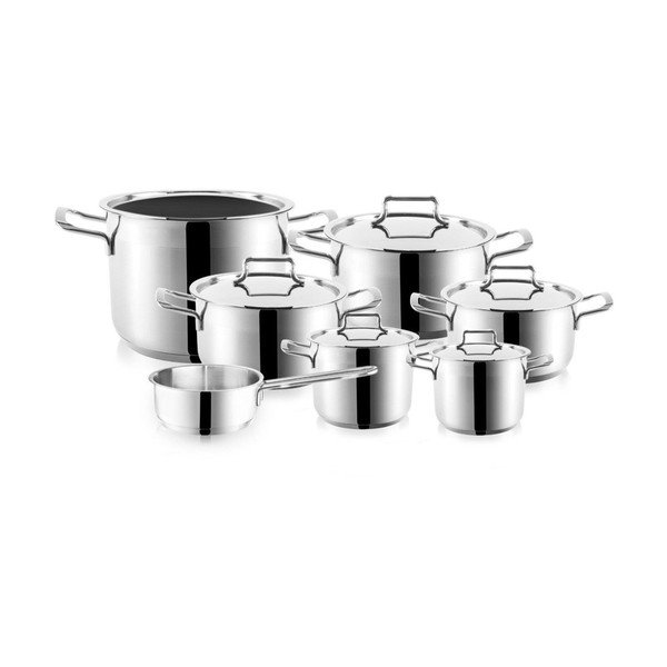 Set di pentole in acciaio inox Anett - Orion