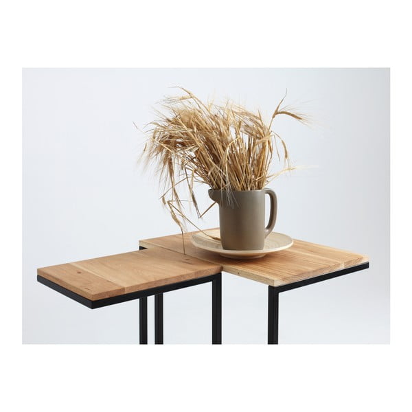 Tavolo pieghevole con struttura nera Lupe - CustomForm-image-2