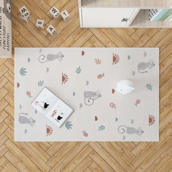 Tappeto per bambini , 120 x 170 cm Little Wild Monkey - Nattiot-image-3