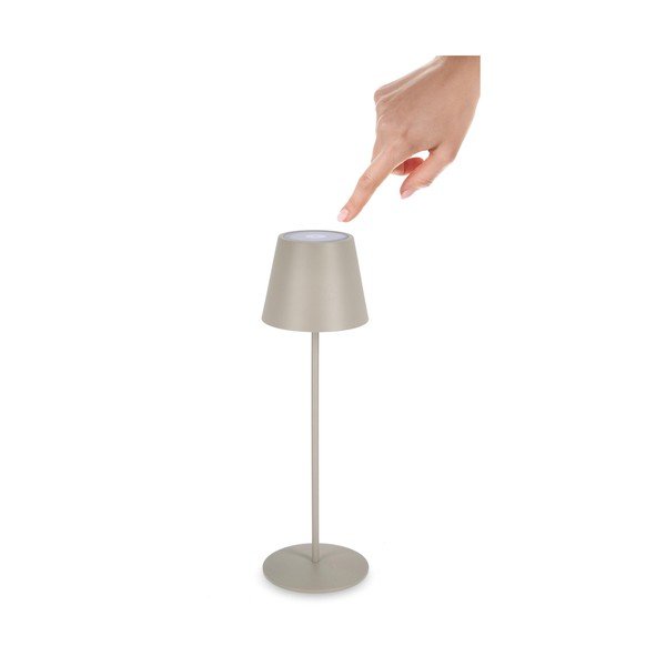 Illuminazione esterna LED con ricarica USB da tavolo  ø 12 cm Etna – Bizzotto-image-2