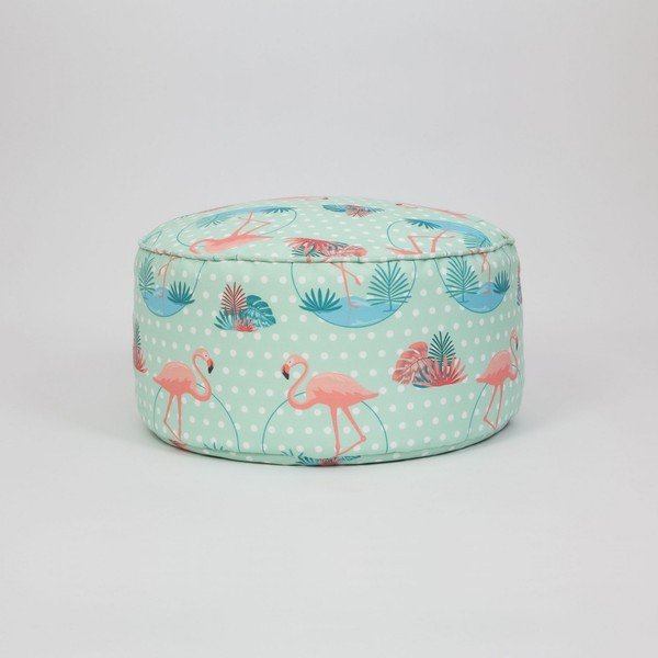 Dombi Flamingo pouf, ⌀ 60 cm - Homitis-image-1