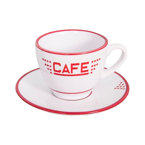 Tazza in ceramica bianca Café - Antic Line