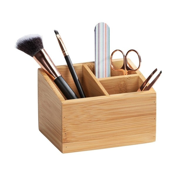 Organizzatore da bagno in bambù con 3 scomparti Terra - Wenko-image-2