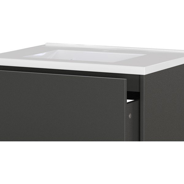 Mobile da lavabo color antracite opaco da appendere 61x61 cm Bodera – Germania-image-4