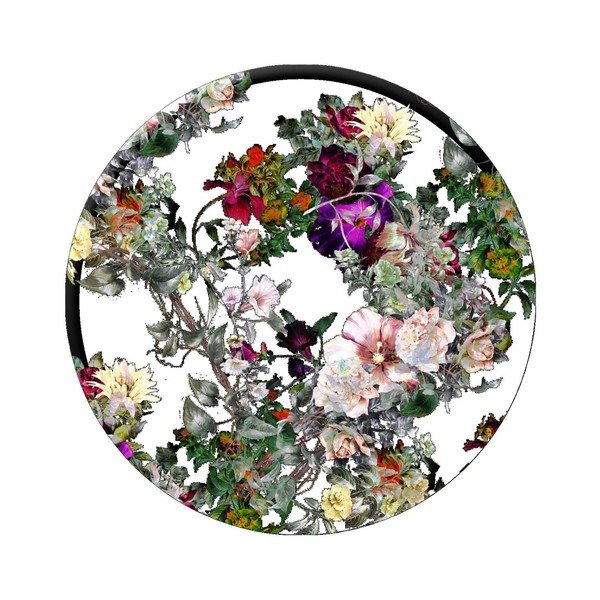 Decorazione da parete Anello floreale, ø 70 cm - Styler