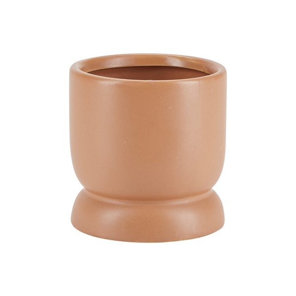 Vaso in ceramica marrone, ø 10,5 cm - Bahne & CO