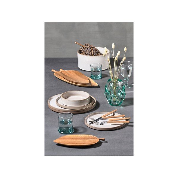 Ciotola da portata in gres bianco crema , ø 23,5 cm Jord - Villa Collection-image-1