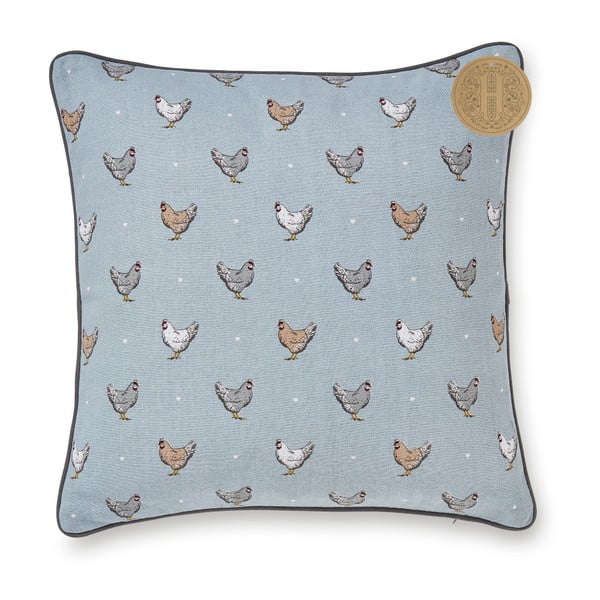 Cuscino in cotone blu, 45 x 45 cm Farmers Kitchen - Cooksmart ®-image-2