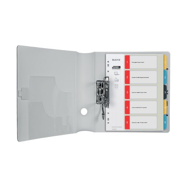 Set di 5 indici numerici con 5 etichette , A4 Cosy - Leitz-image-2