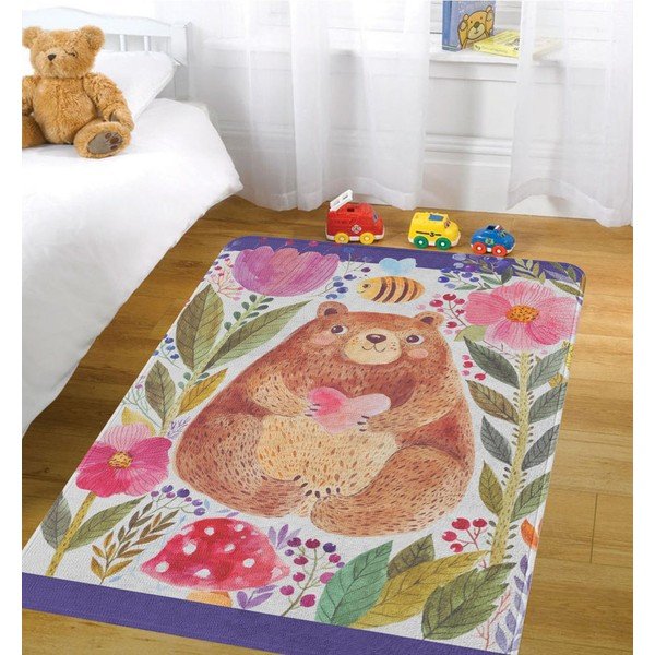 Dětský koberec OYO Kids Bear With Heart, 80 x 140 cm-image-1