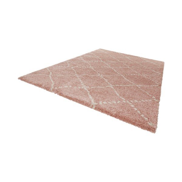 Tappeto rosa Allure Ronno Rose Creme, 120 x 170 cm - Mint Rugs-image-3