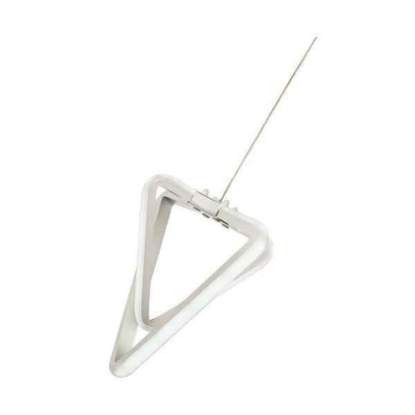 Lampadario LED bianco in metallo ø 20 cm Baris – Squid Lighting-image-3