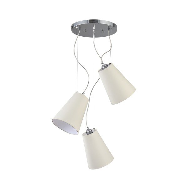 Lampadario color crema ø 46 cm Kasel - GTV