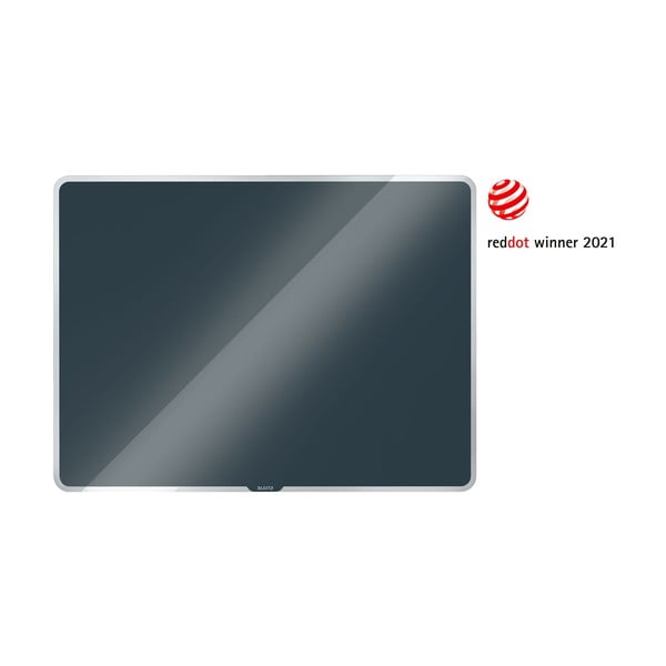 Lavagna magnetica in vetro grigio, 60 x 40 cm Cosy - Leitz-image-2