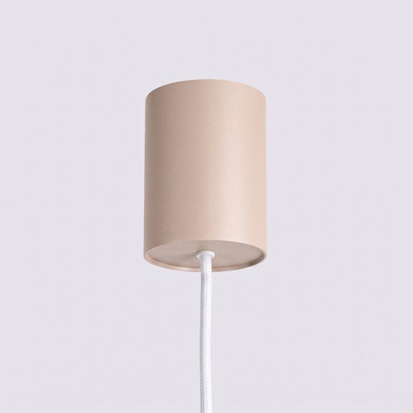 Lampadario grigio tortora in alluminio Gleam – Sollux-image-4