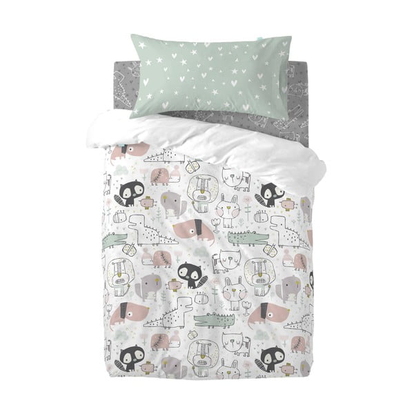 Lenzuolo in cotone per bambini, 60 x 120 cm Best Buddies - Moshi Moshi-image-2