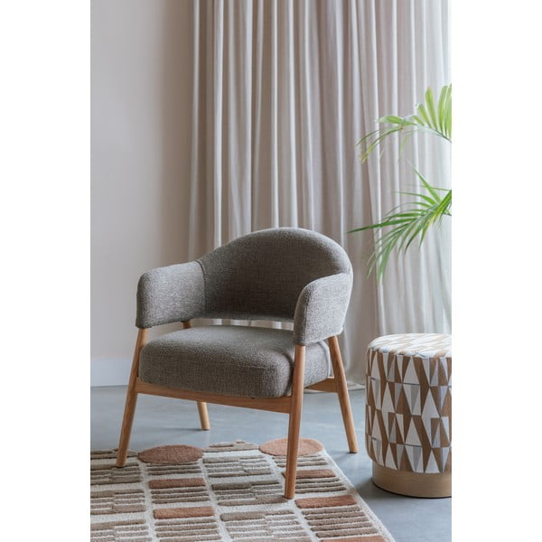 Poggiapiedi marrone Ziggy – White Label-image-4