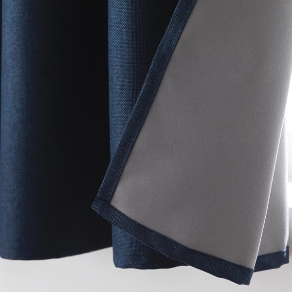 Tenda oscurante blu scuro 140x180 cm Crepuscule - douceur d'intérieur-image-3
