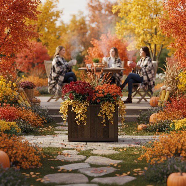 Vaso da fiori in plastica Deco - Keter-image-3