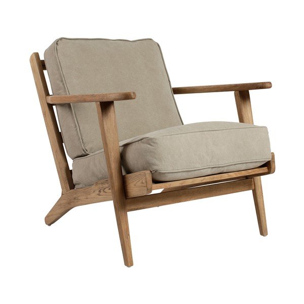 Poltrona grigia Laureli - Côté Table