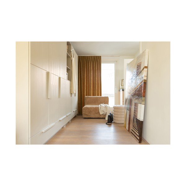 Armadio modulare in legno di pino crema 142x215 cm Pure - WOOOD-image-1