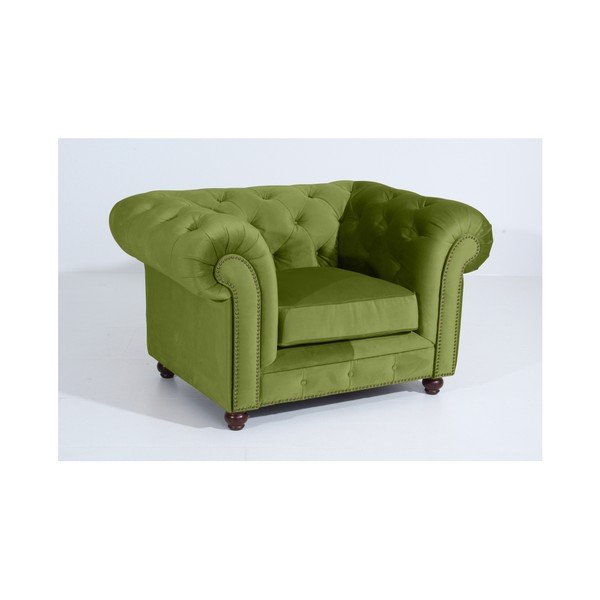 Poltrona verde Orleans Velvet - Max Winzer-image-4