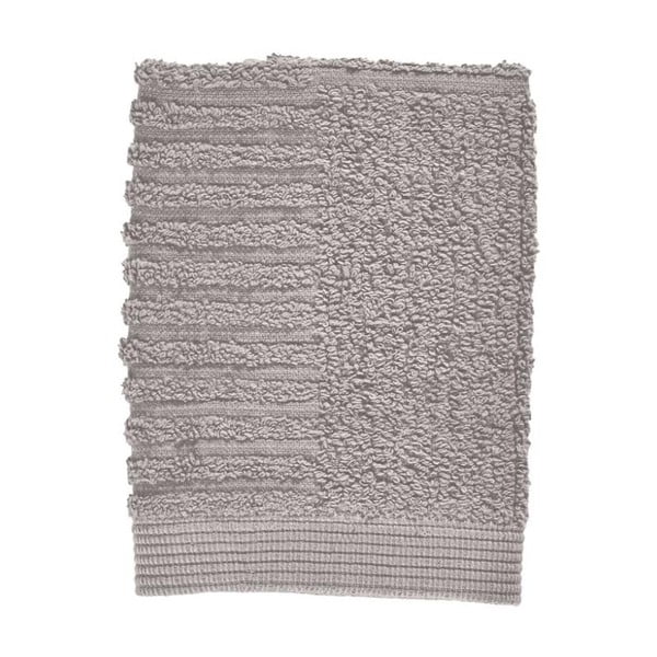 Asciugamano in cotone grigio 30x30 cm Classic - Zone