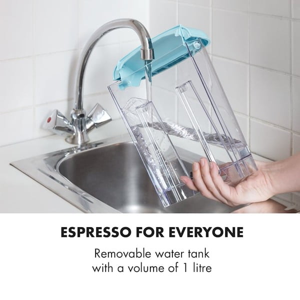 Macchina da caffè blu Espressionata Gusto - Klarstein-image-1