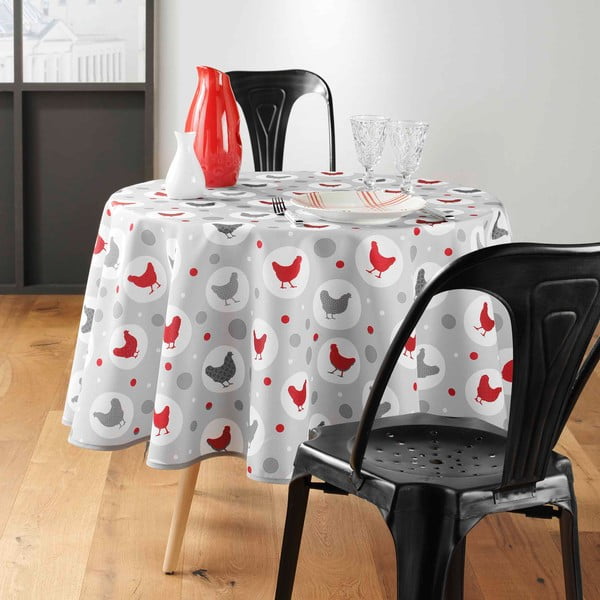 Tovaglia ø 180 cm Suzette - douceur d'intérieur-image-1