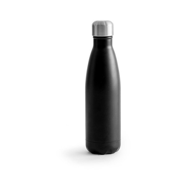 Bottiglia termica Hot&Cold in acciaio inox nero, 500 ml - Sagaform