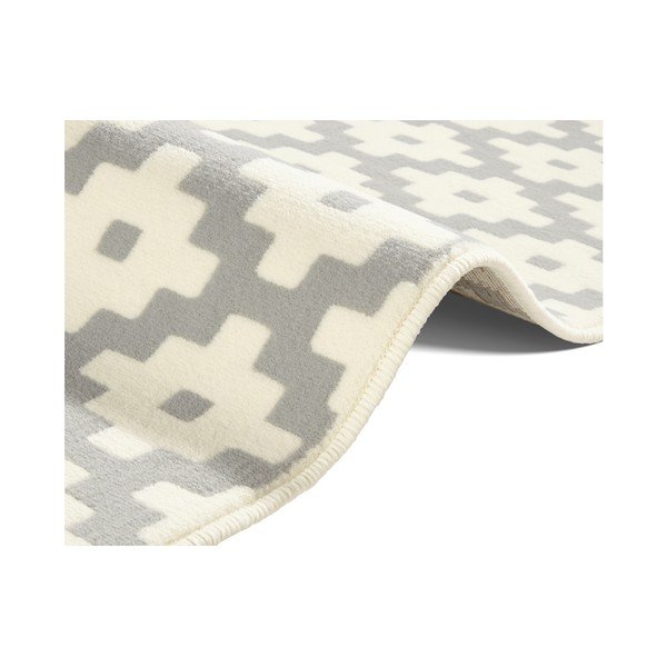Tappeto crema e grigio Celebration , 160 x 230 cm Lattice - Hanse Home-image-3