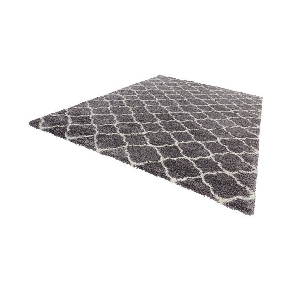 Tappeto grigio scuro , 80 x 150 cm Luna - Mint Rugs-image-2