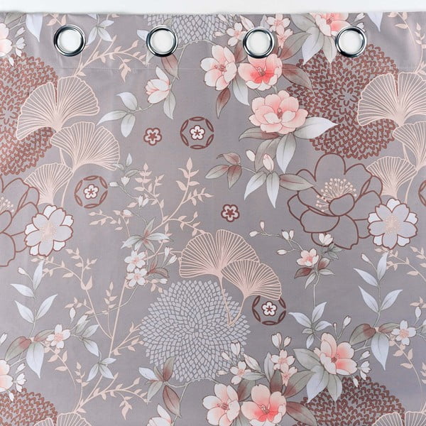 Tenda oscurante in microfibra grigia 135x260 cm Yokahama - douceur d'intérieur-image-4