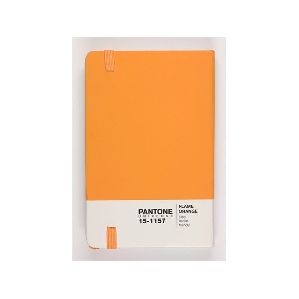 Zápisník Rubber Flame Orange 18-3949-image-1