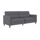 Divano grigio allungabile 203 cm Hartford – Støraa